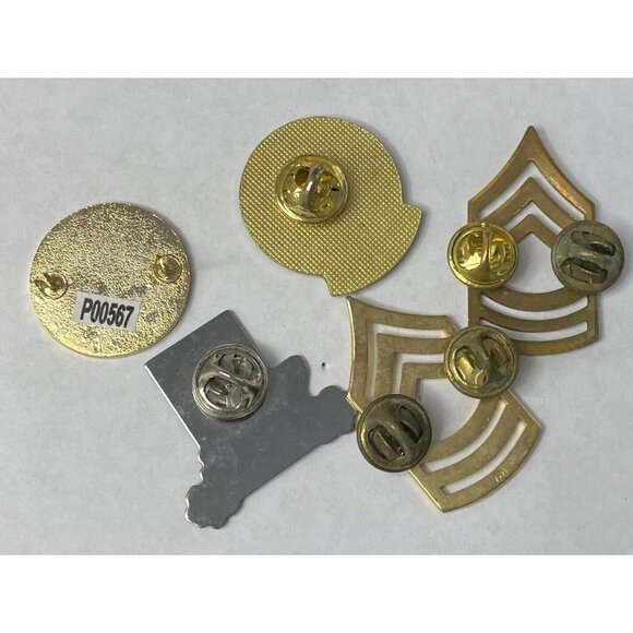 Sgt Pearl Harbor 82nd Airborne Military Insignia Badge US Army Pin LOT 7 - Picture 10 of 12